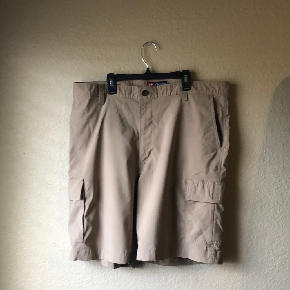 Chaps Tan khaki straight Leg Shorts Men’s Size 38